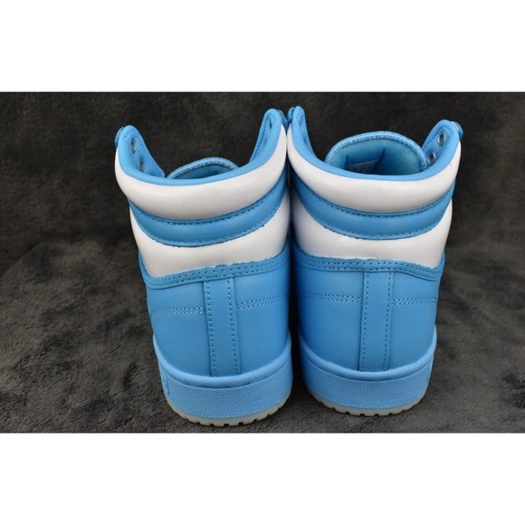 New Adidas Originals Top Ten Hi Sky Rush UNC Blue Leather Shoes GW1616 Size 11 - Picture 7 of 8